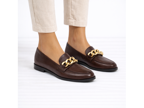 Mocassini con accessorio - tacco 1,5 cm