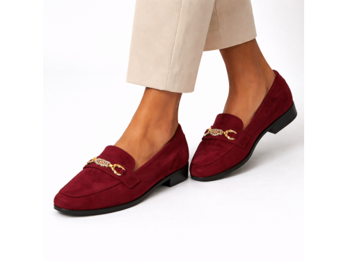 Mocassini con accessorio - tacco 1,0 cm