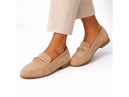 Mocassini con accessorio - tacco 1,0 cm