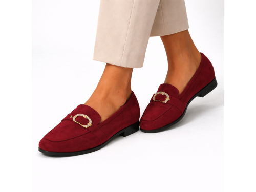 Mocassini con accessorio  - tacco 1,0 cm