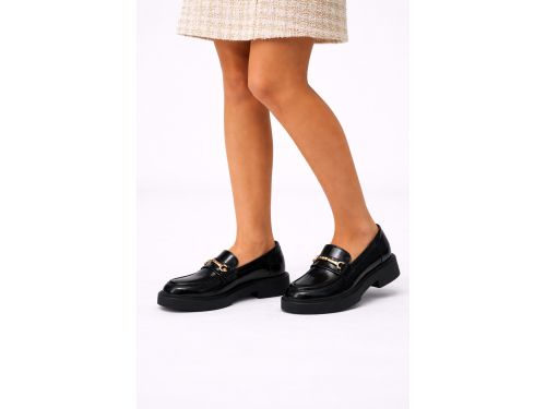 Mocassini con accessorio - tacco 4,0 cm