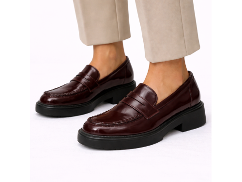 Mocassini con intreccio- tacco 4,5 cm