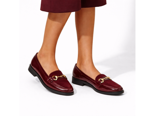 Mocassini con accessorio - tacco 2,5 cm