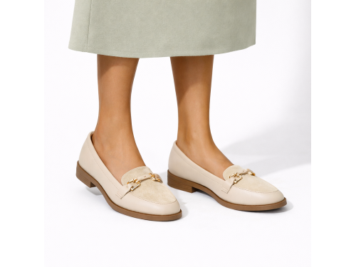 Mocassini con accessorio - tacco 2,5 cm