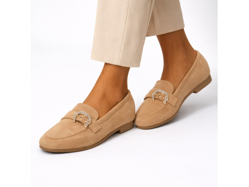 Mocassini con accessorio  - tacco 1,0 cm