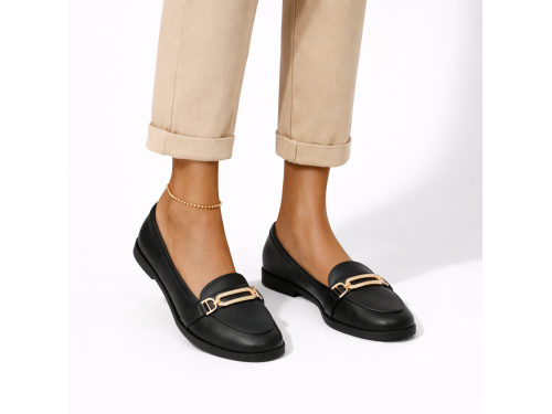 Mocassini con accessorio - tacco 2,5 cm