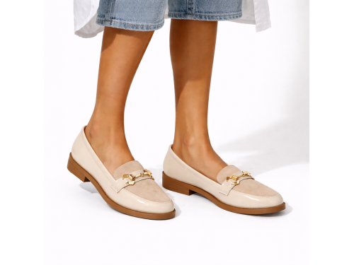 Mocassini con accessorio - tacco 2,5 cm