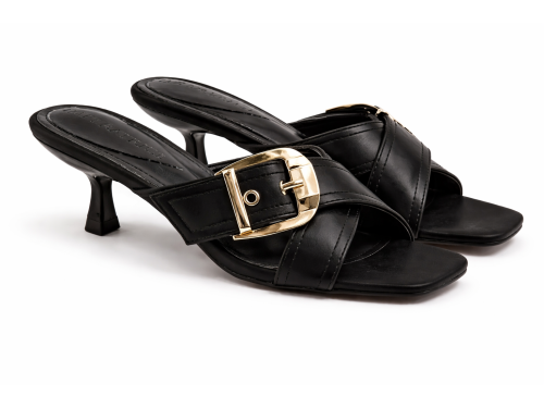 Sandali incrociati - tacco 6,0 cm