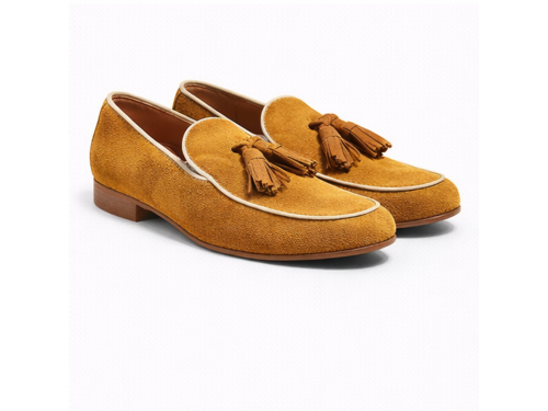 Mocassini punta rotonda - tacco 2 cm