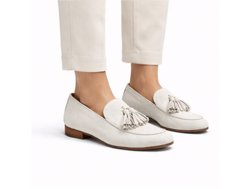 Mocassini punta rotonda - tacco 2 cm